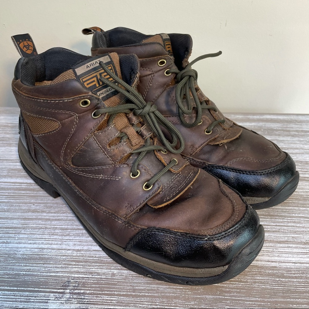 Ariat Terrain Mens Hiking Riding Work Boots Brown shoes 12EE 10002182 (34524)